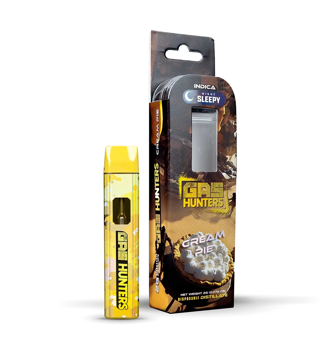 Gas Hunters Cream Pie: 2G Disposable