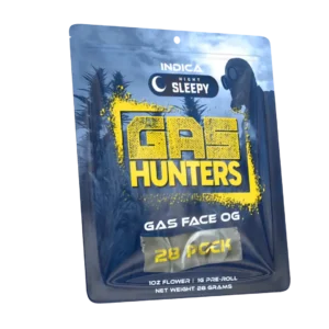 Gas Hunters Gas Face OG 1G: Pre-Roll (28g Pack)