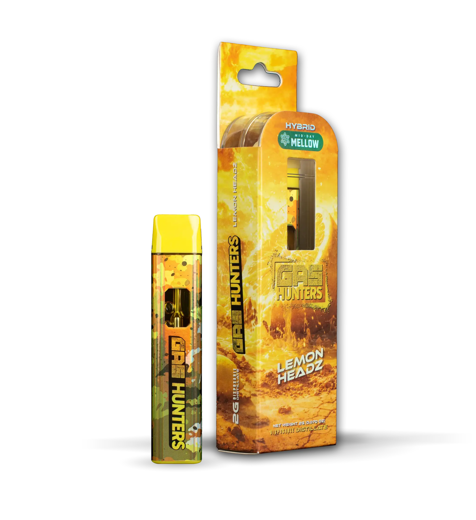 Gas Hunters Lemon Headz: 2G Disposable