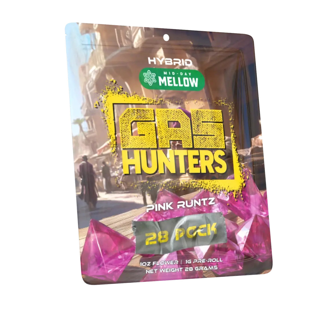 Gas Hunters Pink Runtz 1G: Pre-Roll (1g 28pack)