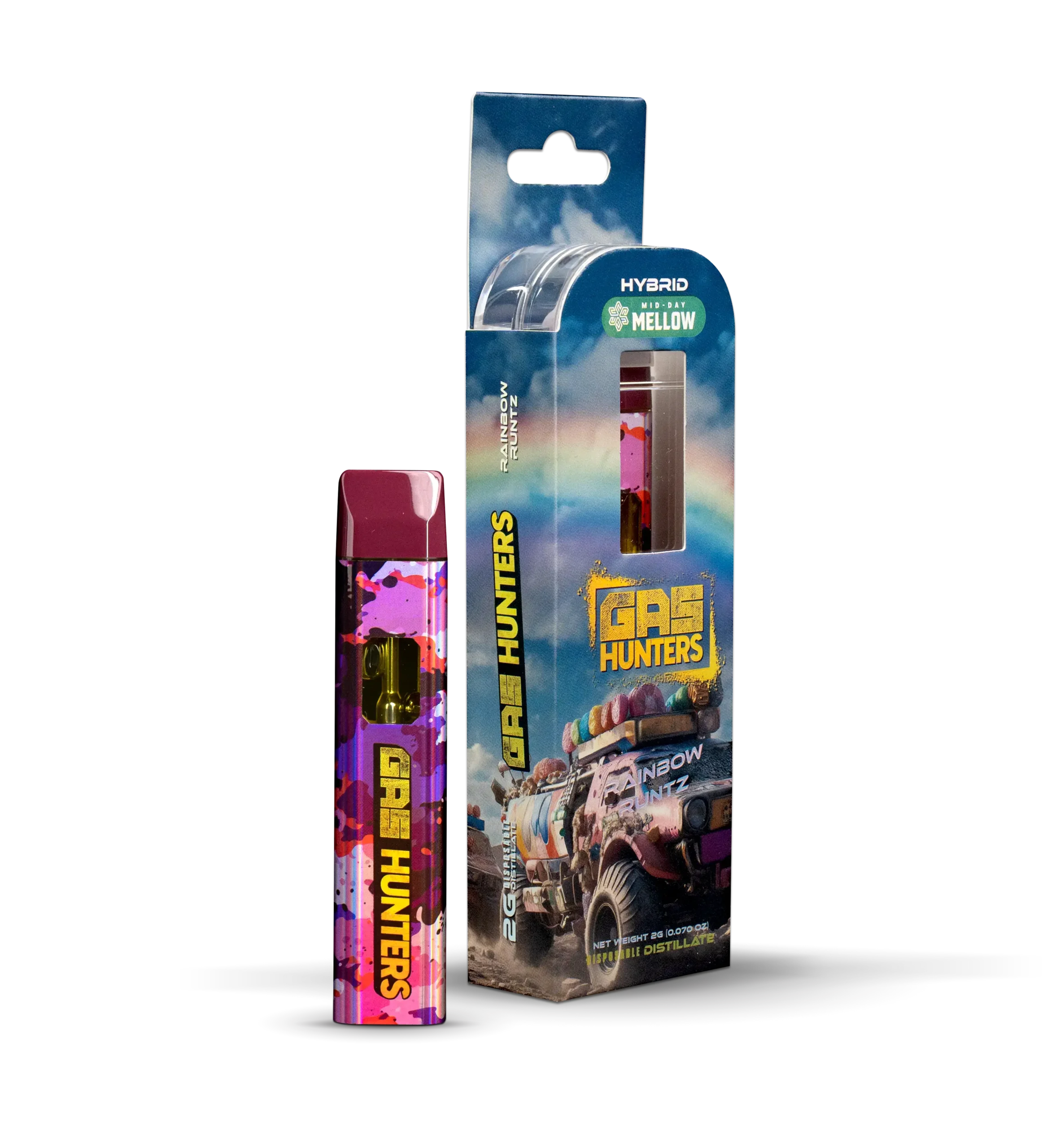 Gas Hunters Rainbow Runtz: 2G Disposable